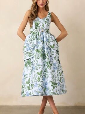 Prosperina Diana Blue Lilac Dress